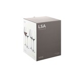 L.S.A. Rode Wijn Glas 750ml Set van 6 Stuks