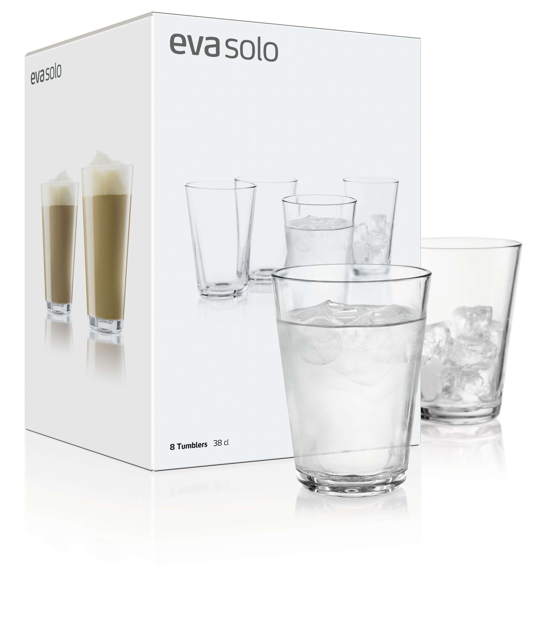 Eva Solo Glas 380 ml Set van 8 Stuks