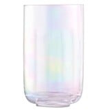 L.S.A. Pearl Kandelaar met Kaars 18,5 cm