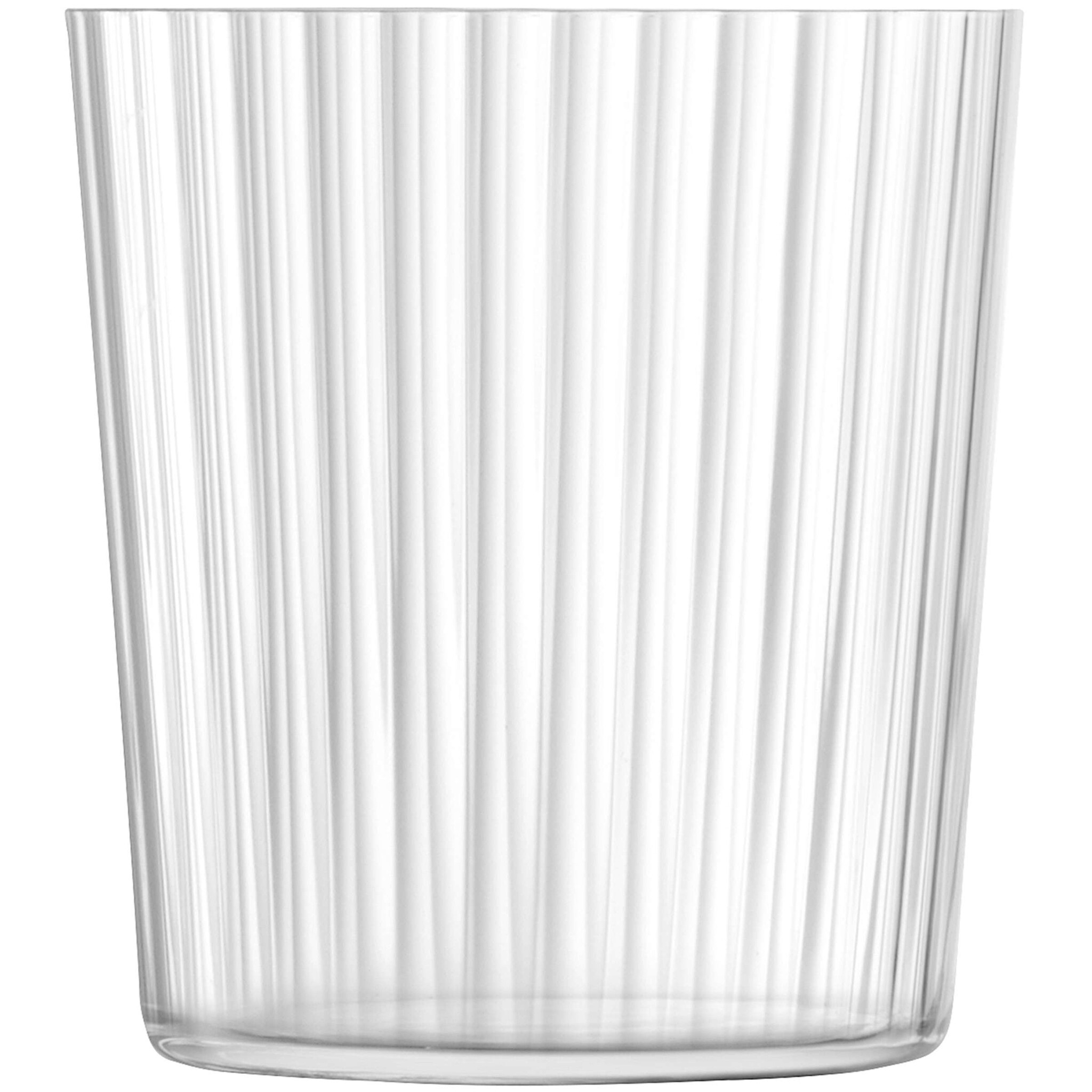 L.S.A. Gio Line Tumbler Glas 390 ml Set van 4 Stuks