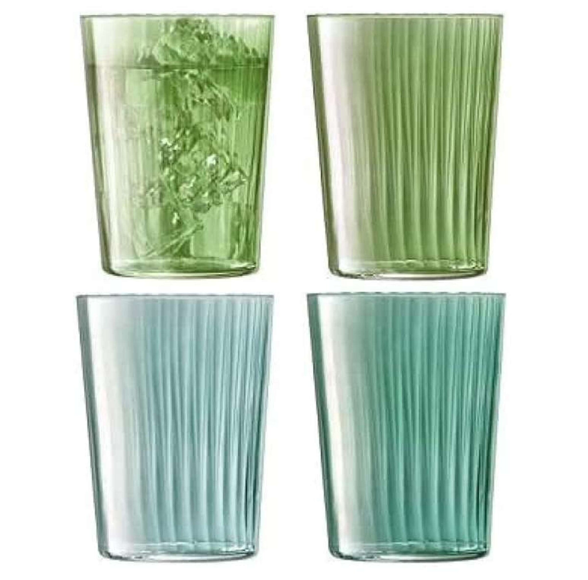 L.S.A. Gems Glas 560 ml Jade  Satz von 4 Stücken