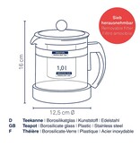 Kela Keuken Auron Theepot 1 liter