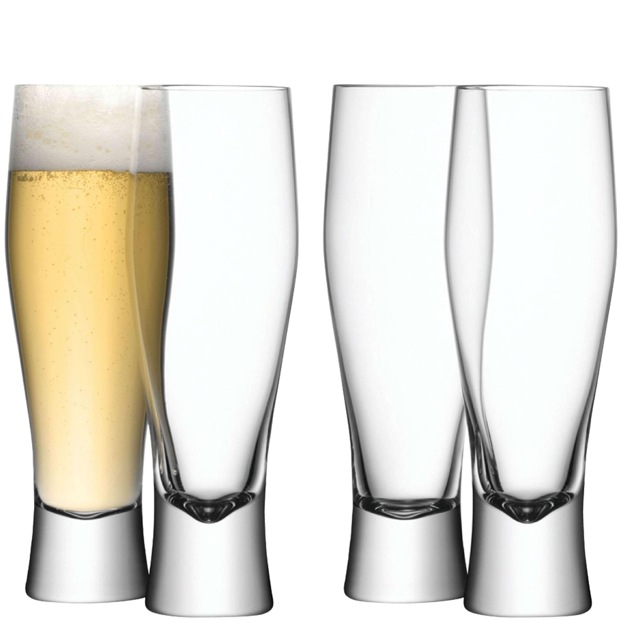 L.S.A. Bar Bierglas 400 ml 4er Set