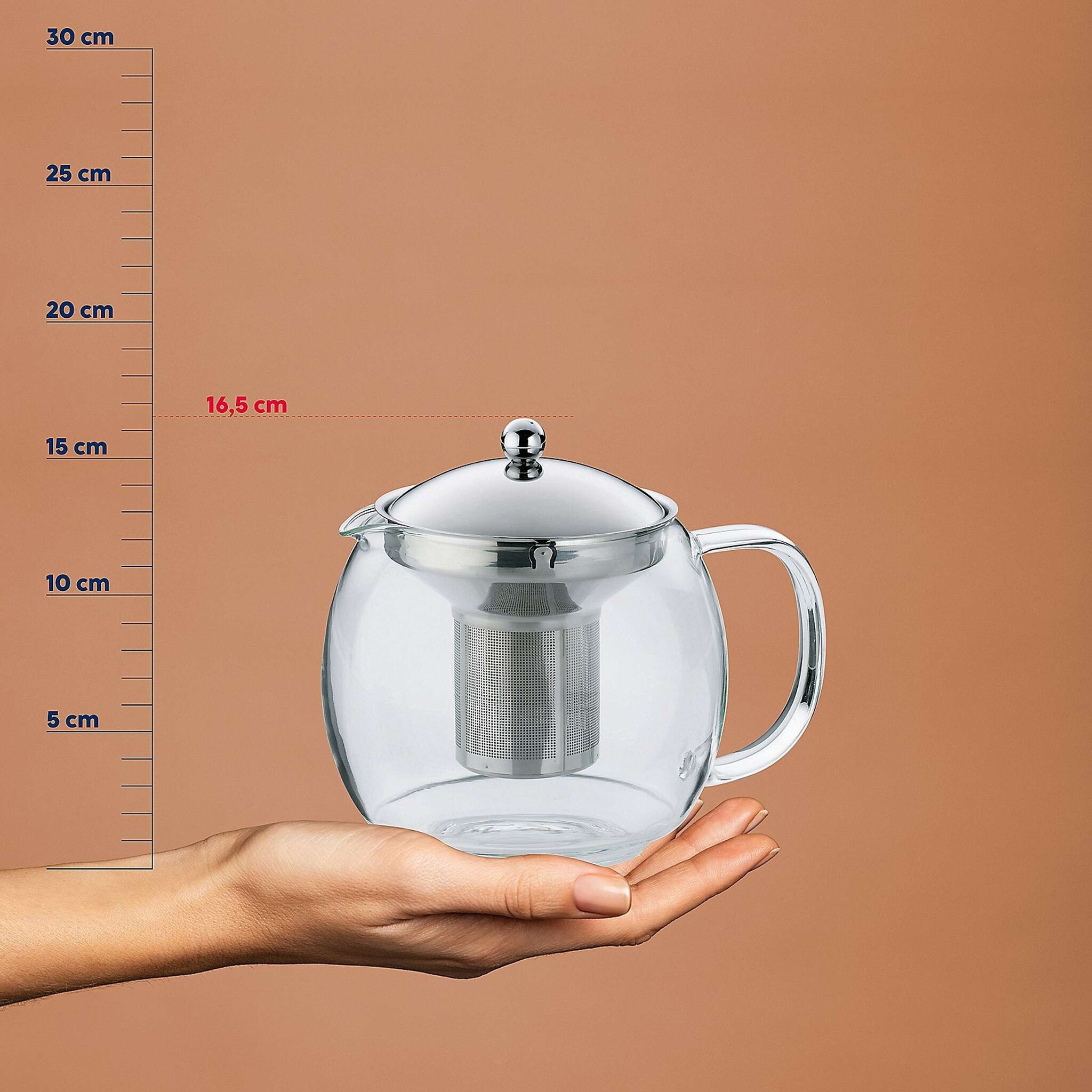 Kela Keuken Cylon Theepot met Filter 1,5 liter