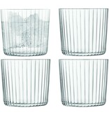 L.S.A. Gio Line Tumbler Glas 310 ml Set van 4 Stuks