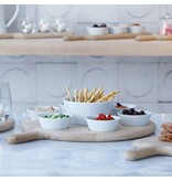 L.S.A. Paddle Wodka Set met Serveerplank Set van 6 Stuks Assorti