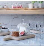 L.S.A. Paddle Wodka Set met Serveerplank Set van 6 Stuks Assorti