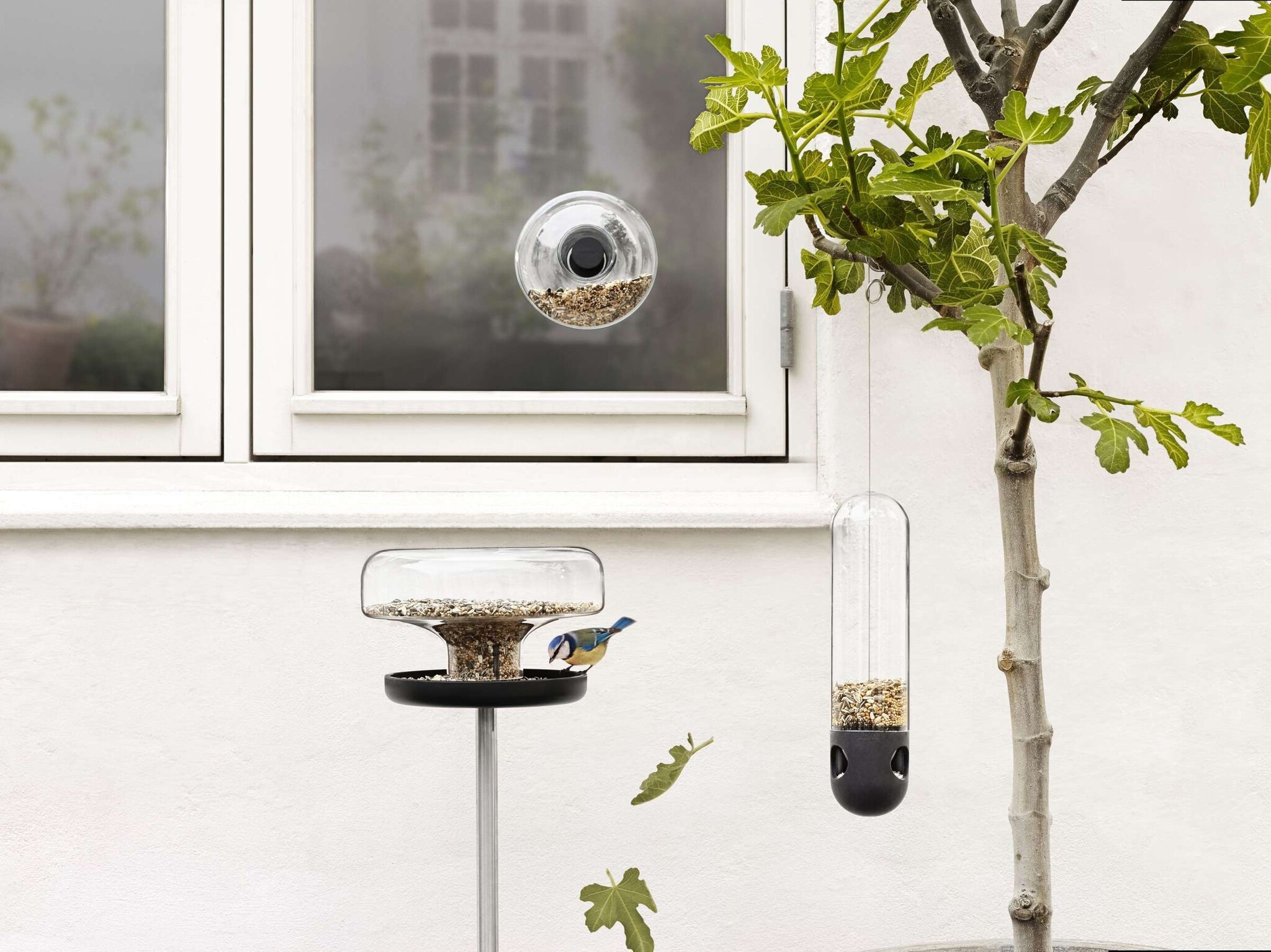 Eva Solo Vogelfutterspender für Fenster klein Ø 14,3 cm