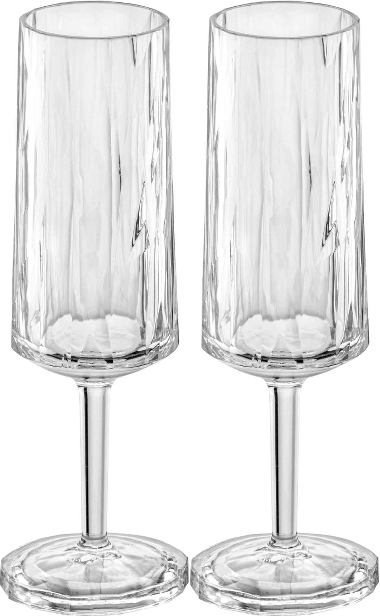 Koziol Superglas Club No. 14 Champagneflute 100 ml Set van 2 Stuks