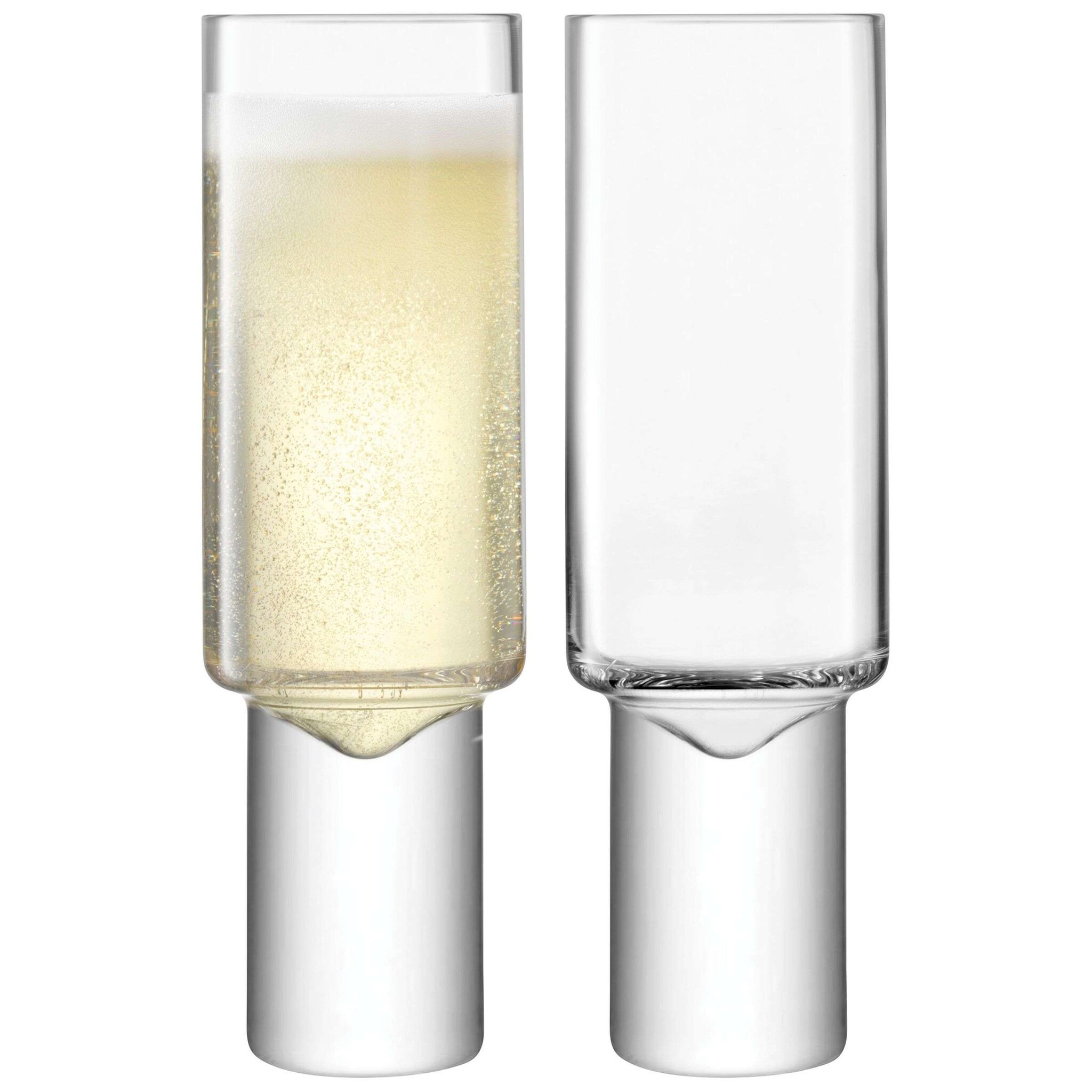 L.S.A. Boris Champagne Flute 240 ml Set van 2 Stuks