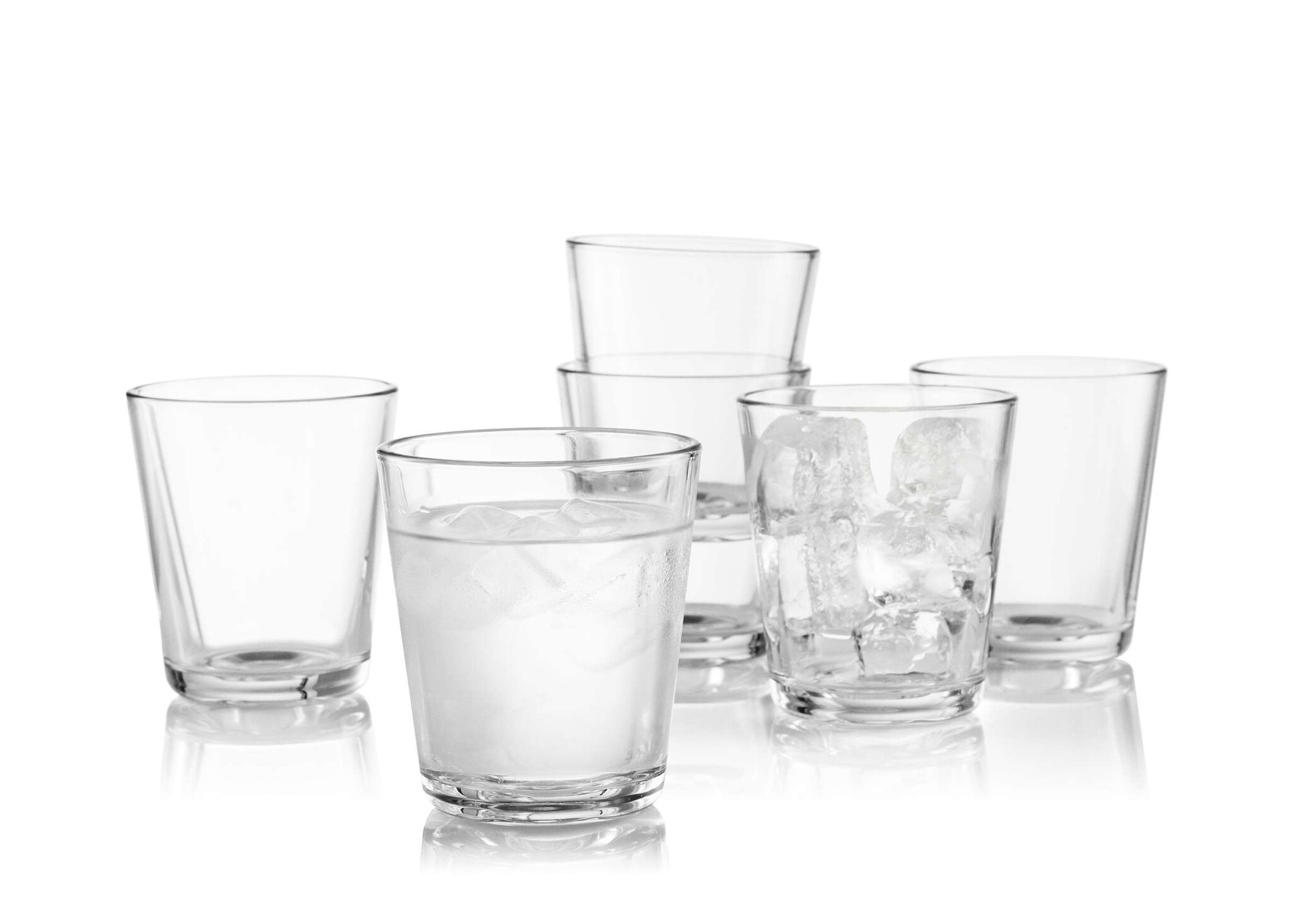 Eva Solo hittebestendig  Thee/Koffie/Waterglas 250 ml Set van 6 Stuks