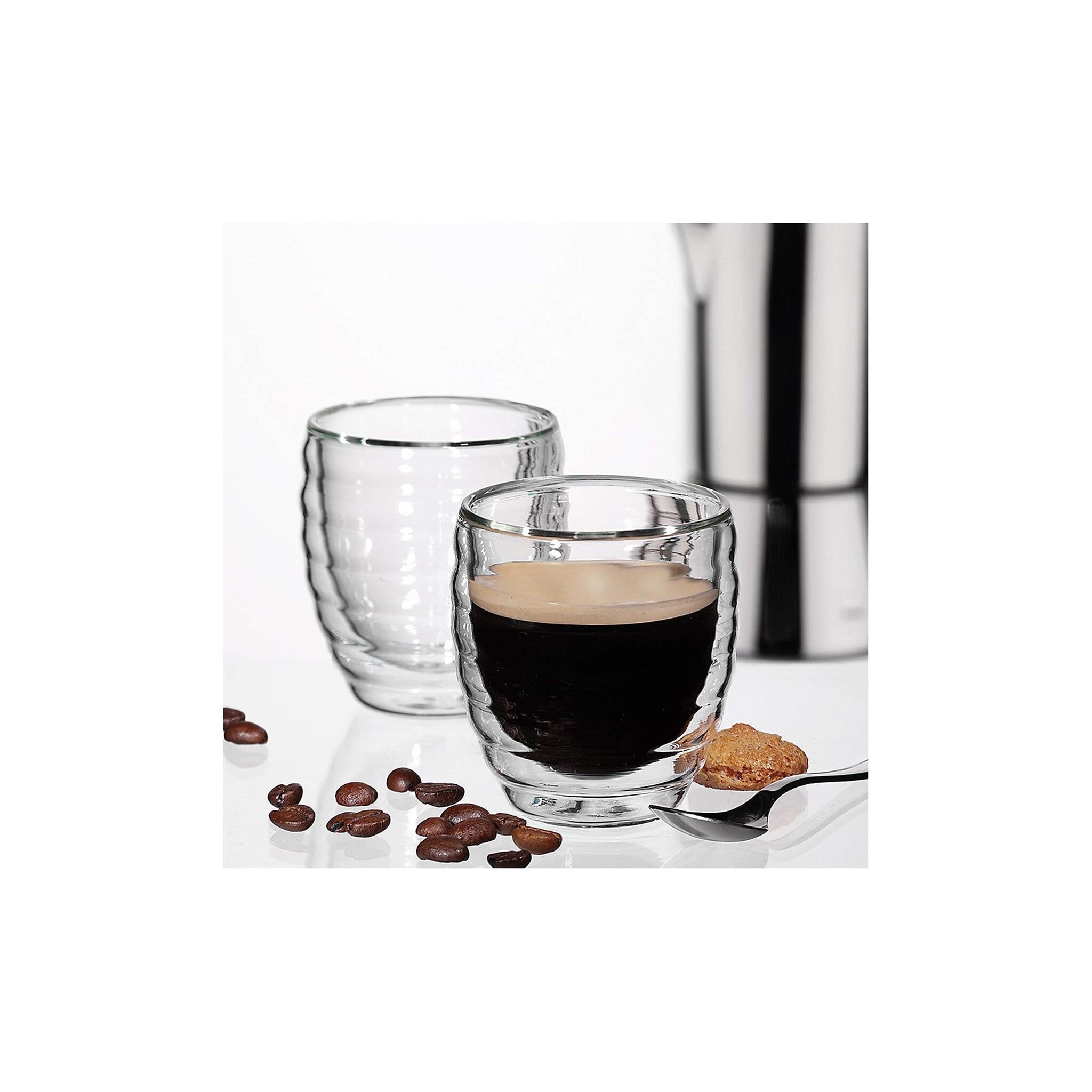 Kela Keuken Cesena Espressoglas 2er Set 80 ml