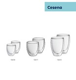 Kela Keuken Cesena Espresso Glas Dubbelwandig 80 ml Set van 2 Stuks