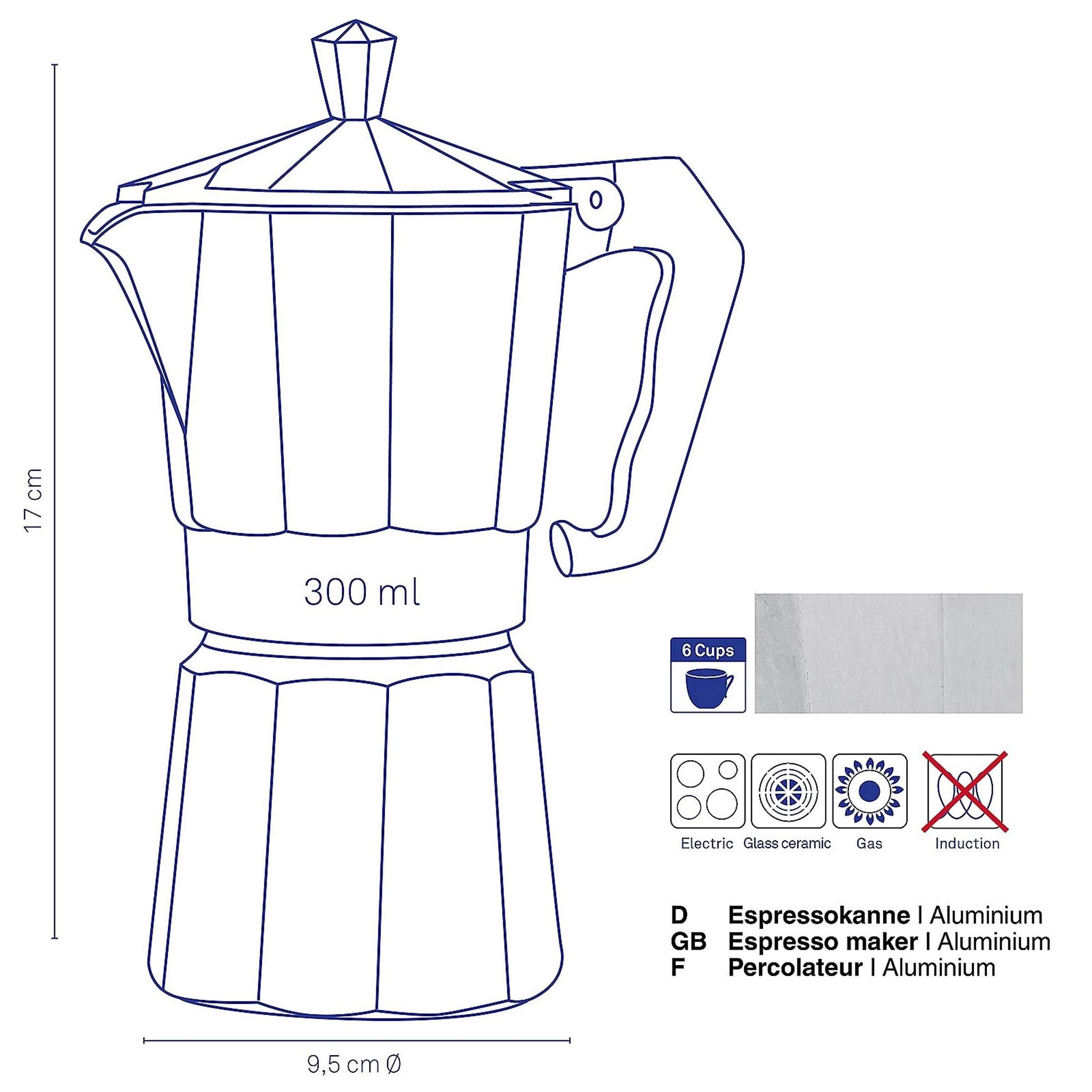 Kela Keuken Italia Percolator 300 ml