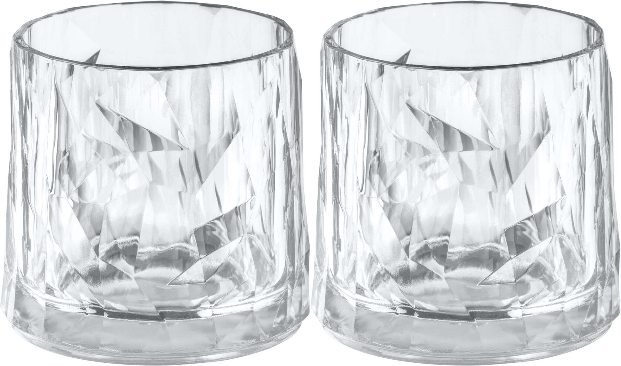 Koziol Superglas Club No. 02 Whiskey Glas 250 ml Set van 2 Stuks