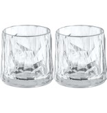 Koziol Superglas Club No. 02 Whiskey Glas 250 ml Set van 2 Stuks