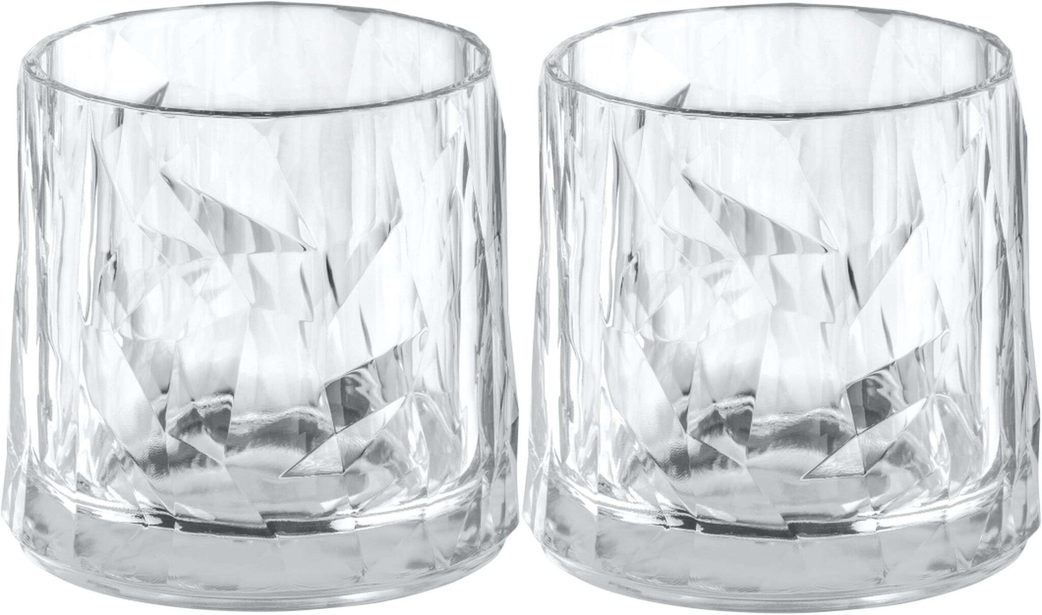 Koziol Superglas Club No. 02 Whiskey Glas 250 ml Set van 2 Stuks