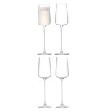 L.S.A. Metropolitan Champagne Flöte 230 ml Set à 4 Stück