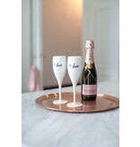 Koziol Superglas Cheers No. 1 Champagne Glas Love Edition Set van 2 Stuks