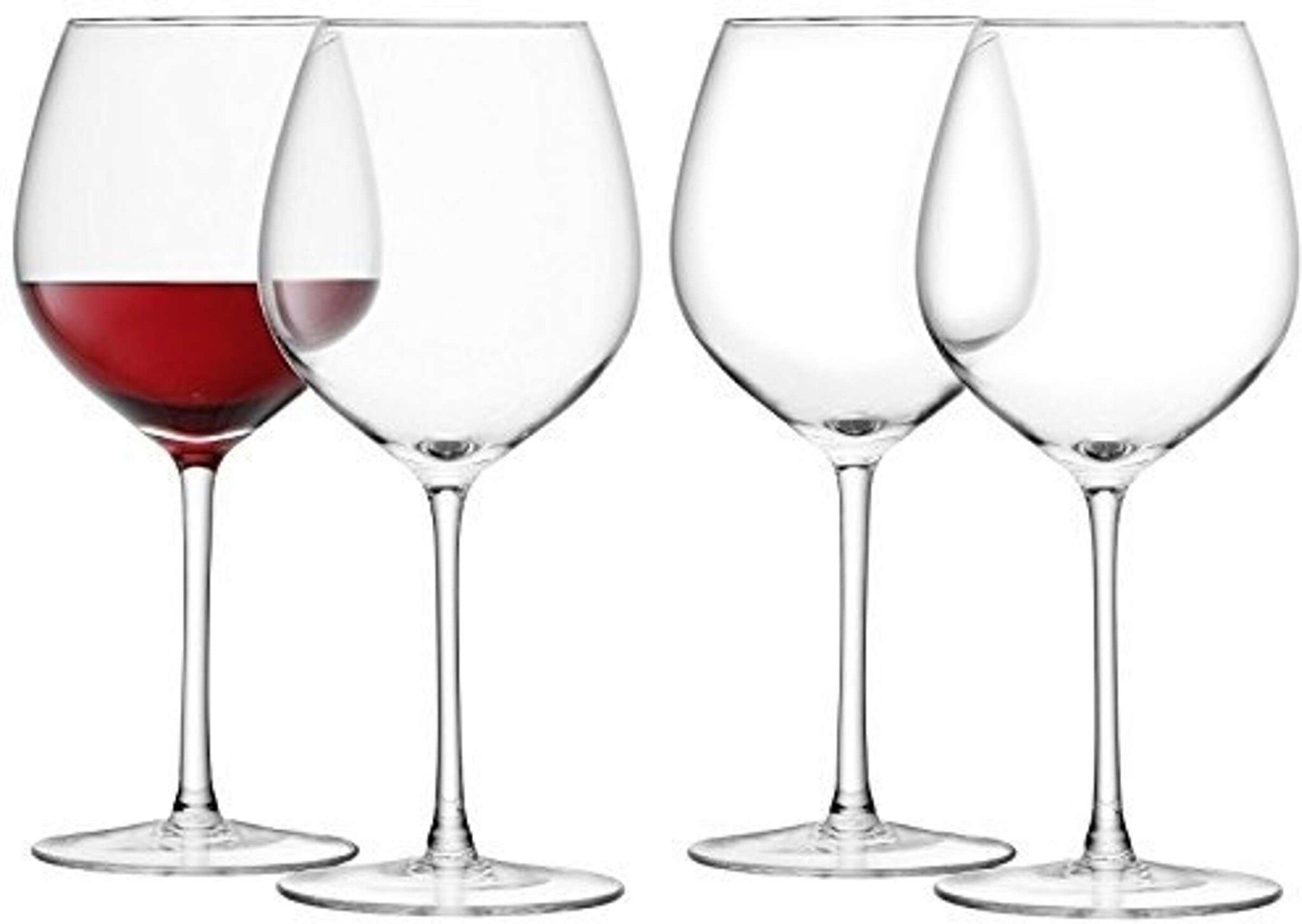 L.S.A. Wine Wijnglas 400 ml Set van 4 Stuks