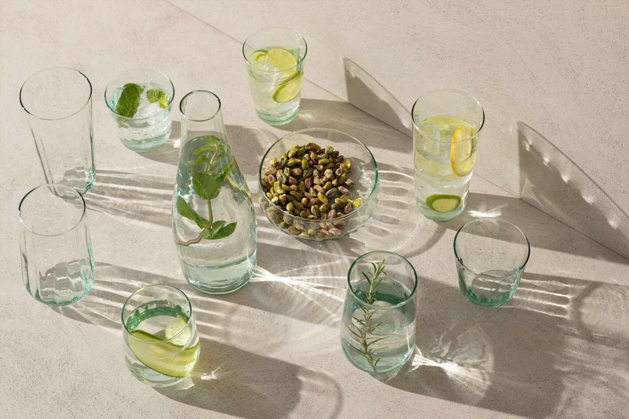 L.S.A. Mia Longdrinkglas 590 ml Set van 4 Stuks