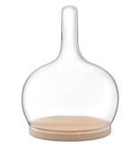 L.S.A. Cloche Stolp met Eikenbasis ø 19,5 cm