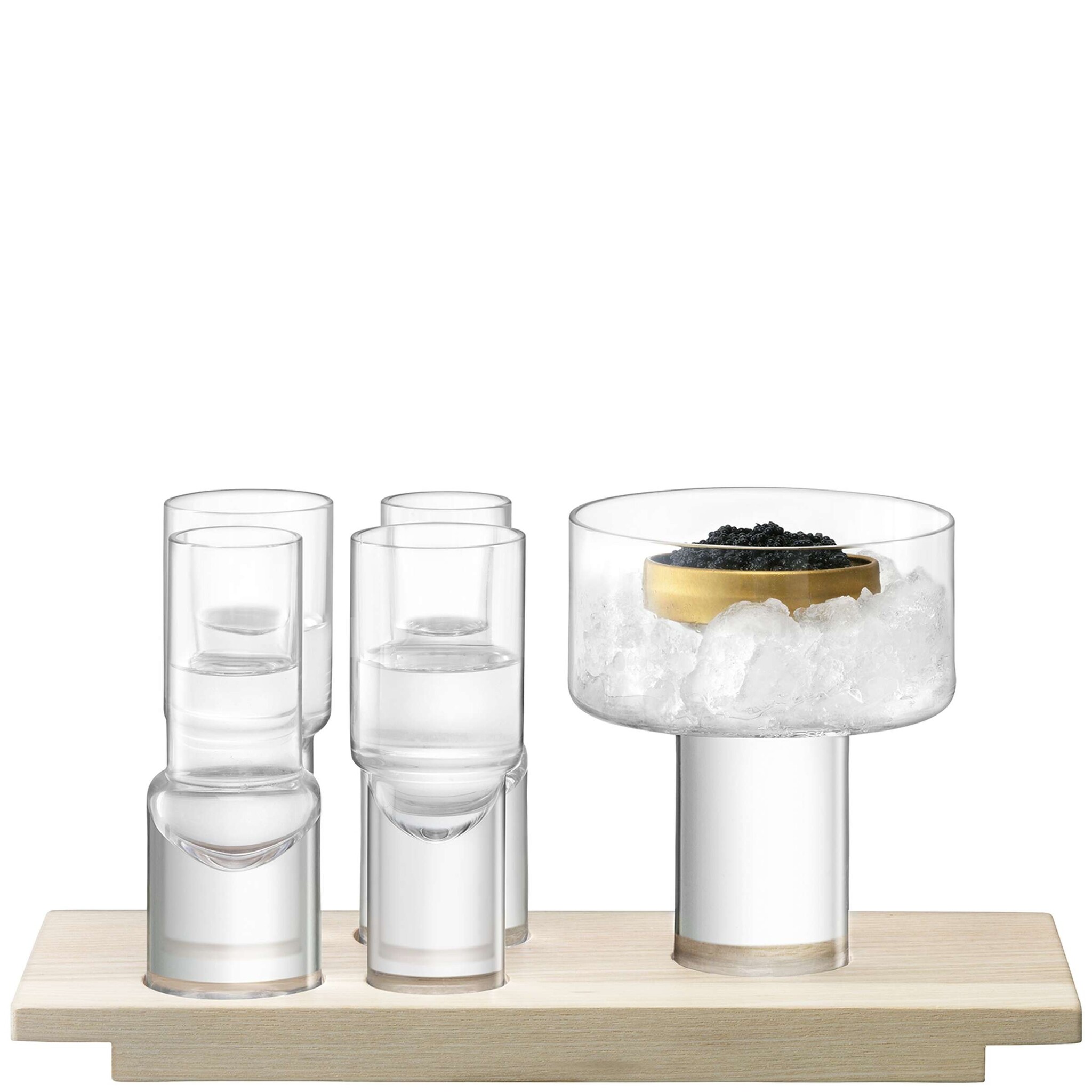 L.S.A. Vodka Serveerset Set van 5 Stuks
