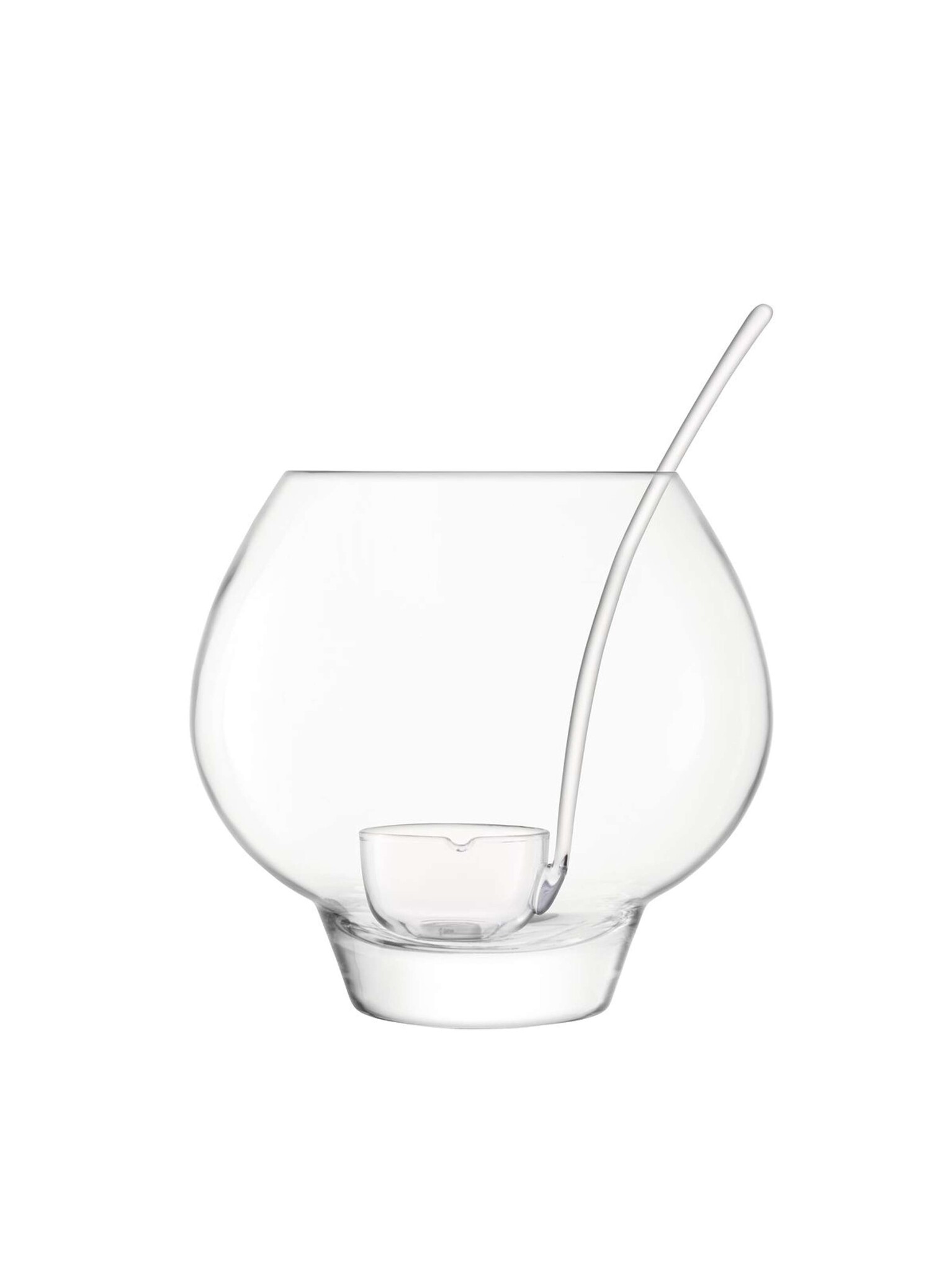 L.S.A. Rum-Punschschale mit Rum-Glas 6-teiliges Set