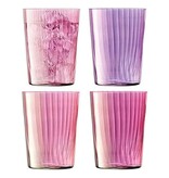 L.S.A. Gems Tumbler Glas 560 ml Set van 4 Stuks Assorti