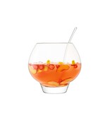 L.S.A. Rum-Punschschale mit Rum-Glas 6-teiliges Set