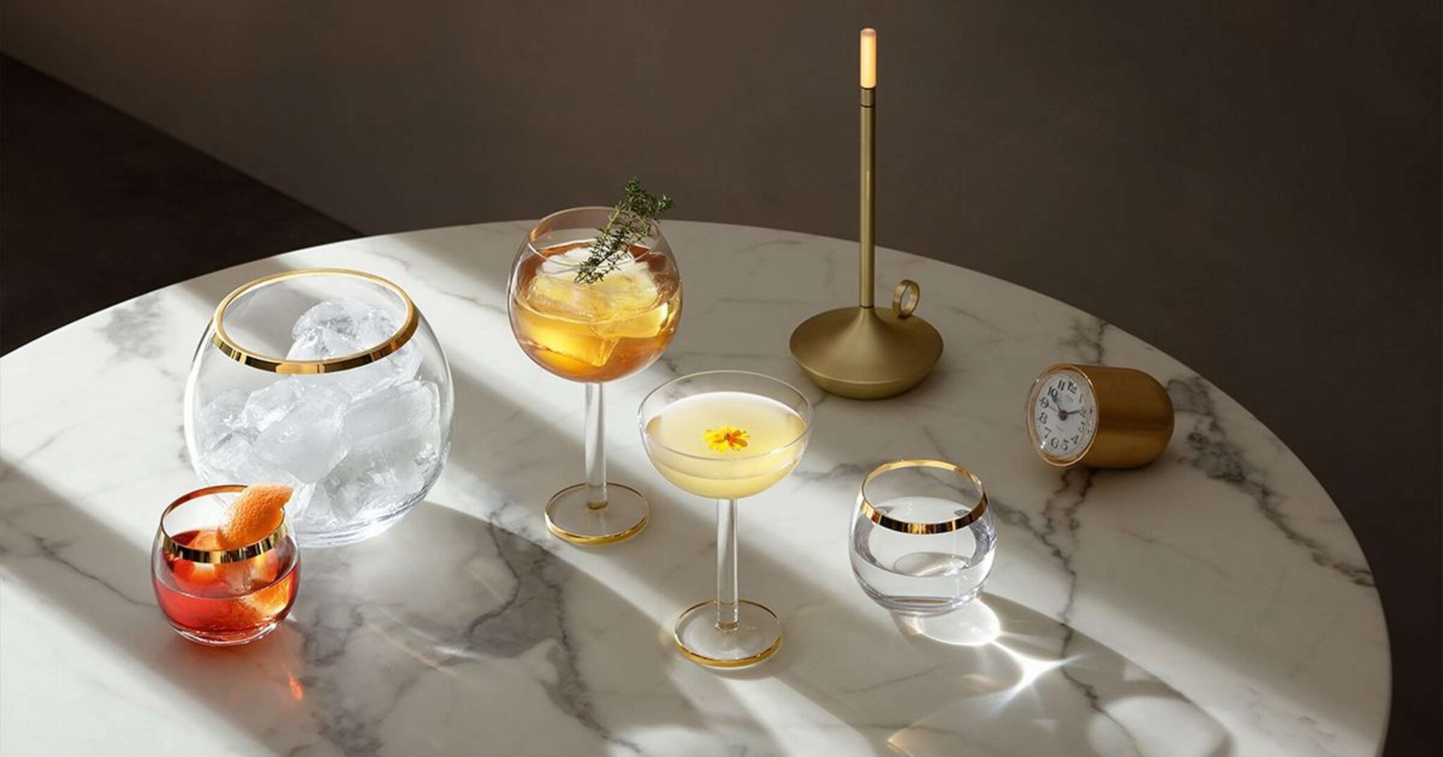 L.S.A. Luca Champagne Glas 200 ml Set van 2 Stuks