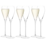 L.S.A. Wijn of Prosecco Glas 250ml Set van 6 Stuks