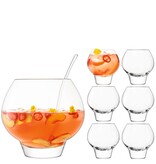 L.S.A. Rum Punchschaal Set ø 27 cm Set van 7 Stuks