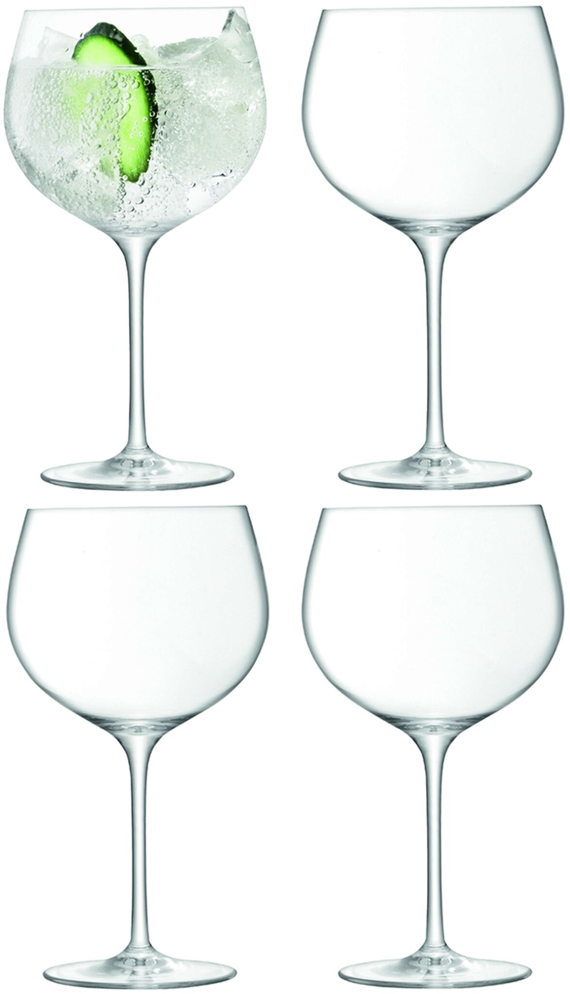 L.S.A. Gin Balloon Glas 680 ml Set van 4 Stuks