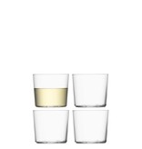 L.S.A. Gio Tumbler Glas Laag 310 ml Set van 4 Stuks
