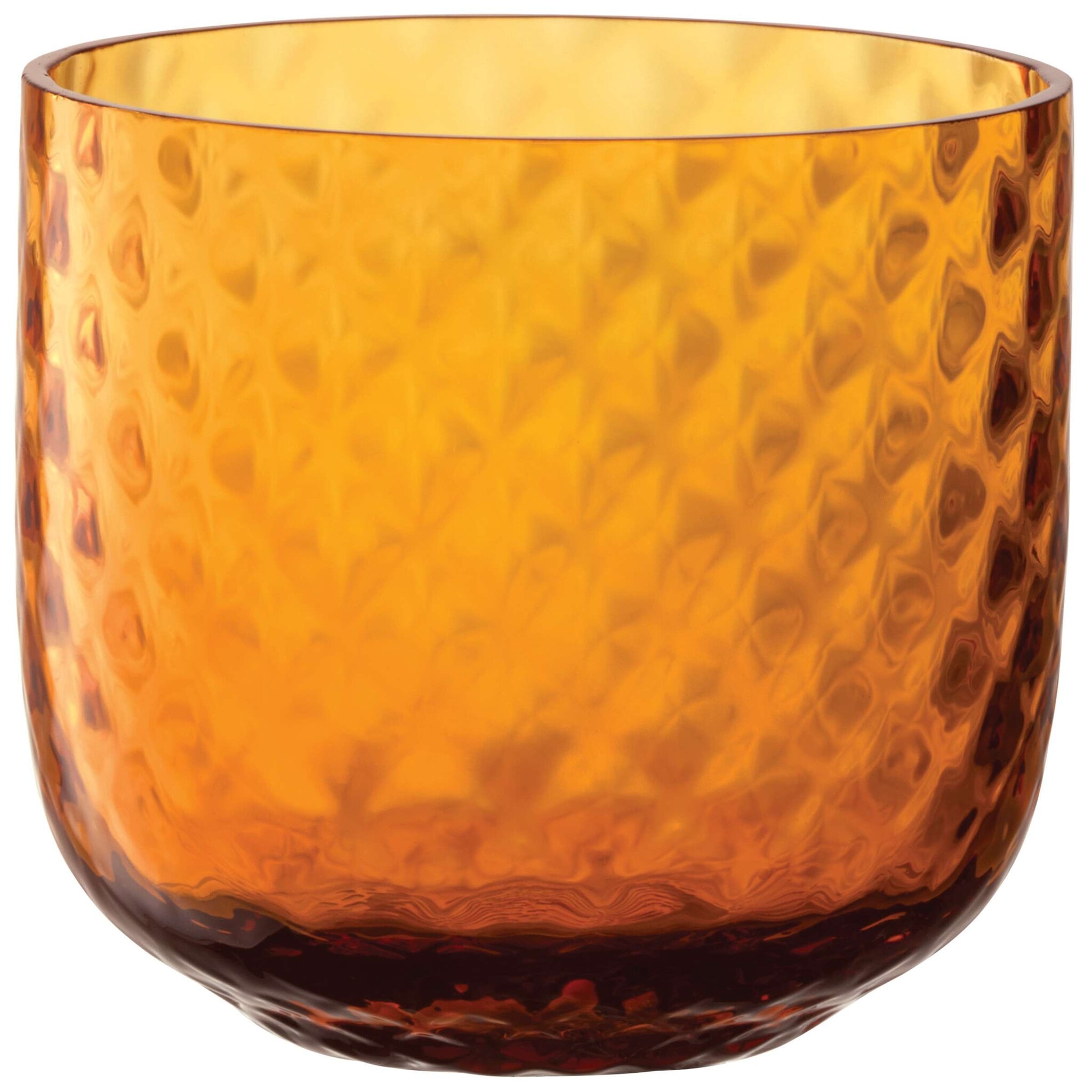 L.S.A. Dapple Waterglas 300 ml Set van 2 Stuks Sun Amber