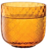 L.S.A. Dapple Waterglas 300 ml Set van 2 Stuks Sun Amber