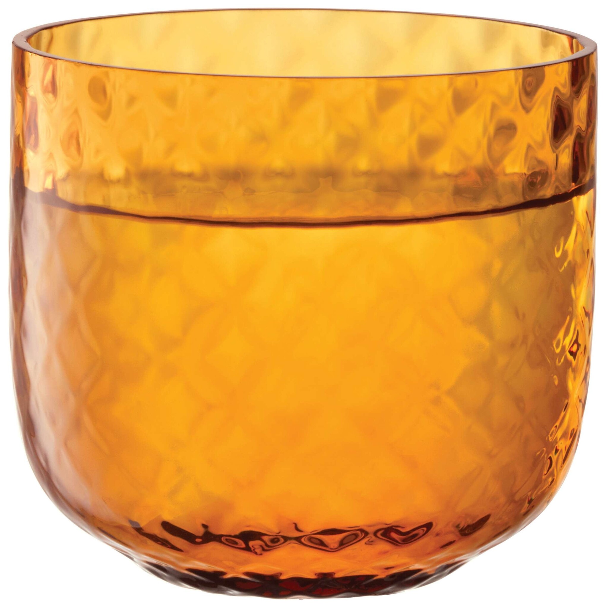 L.S.A. Dapple Waterglas 300 ml Set van 2 Stuks Sun Amber