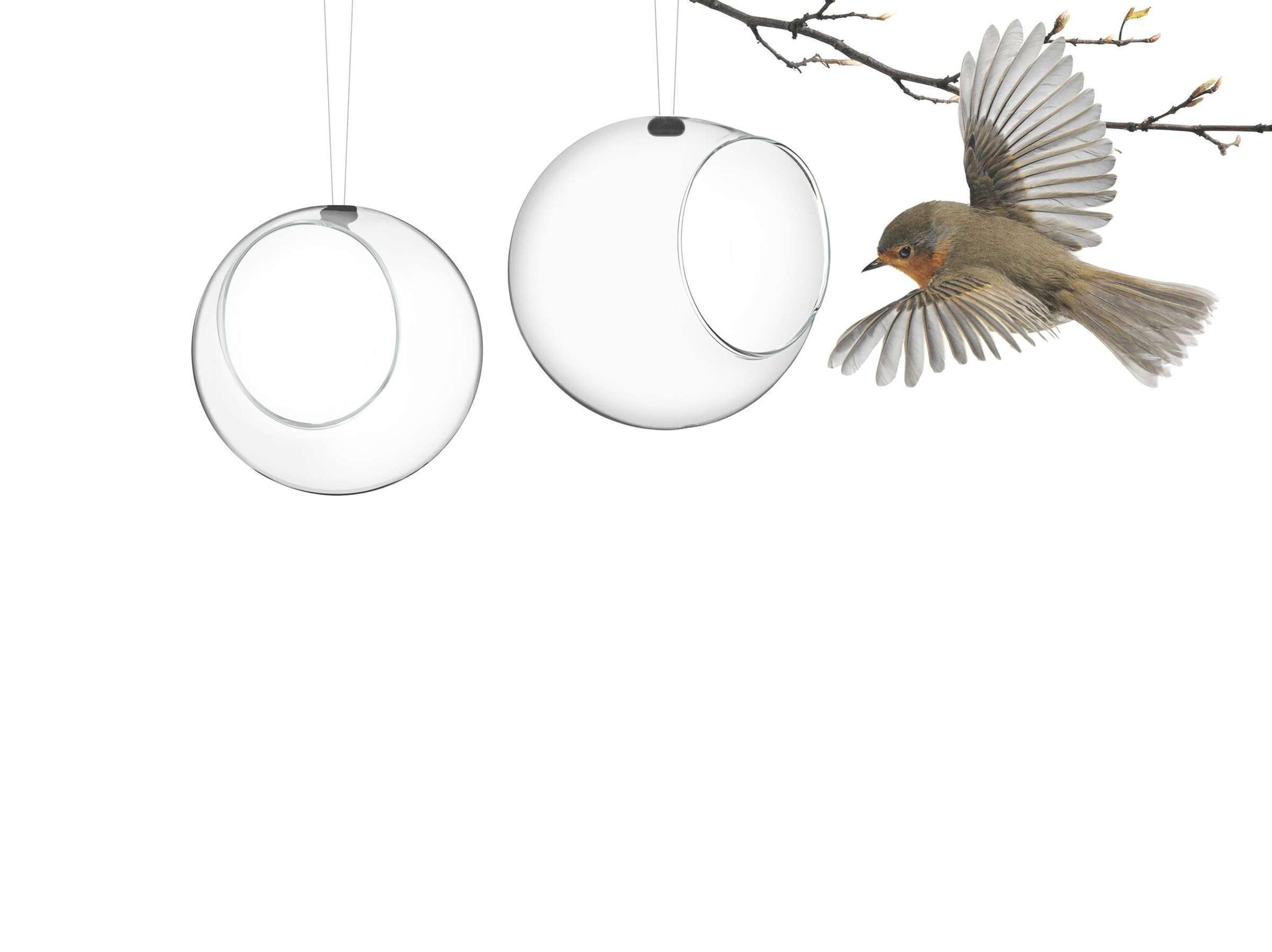 Eva Solo Vogel Mini-Futterspender 2er-Set