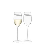 L.S.A. Verso Weingläser für Weißwein 340 ml 2er Set