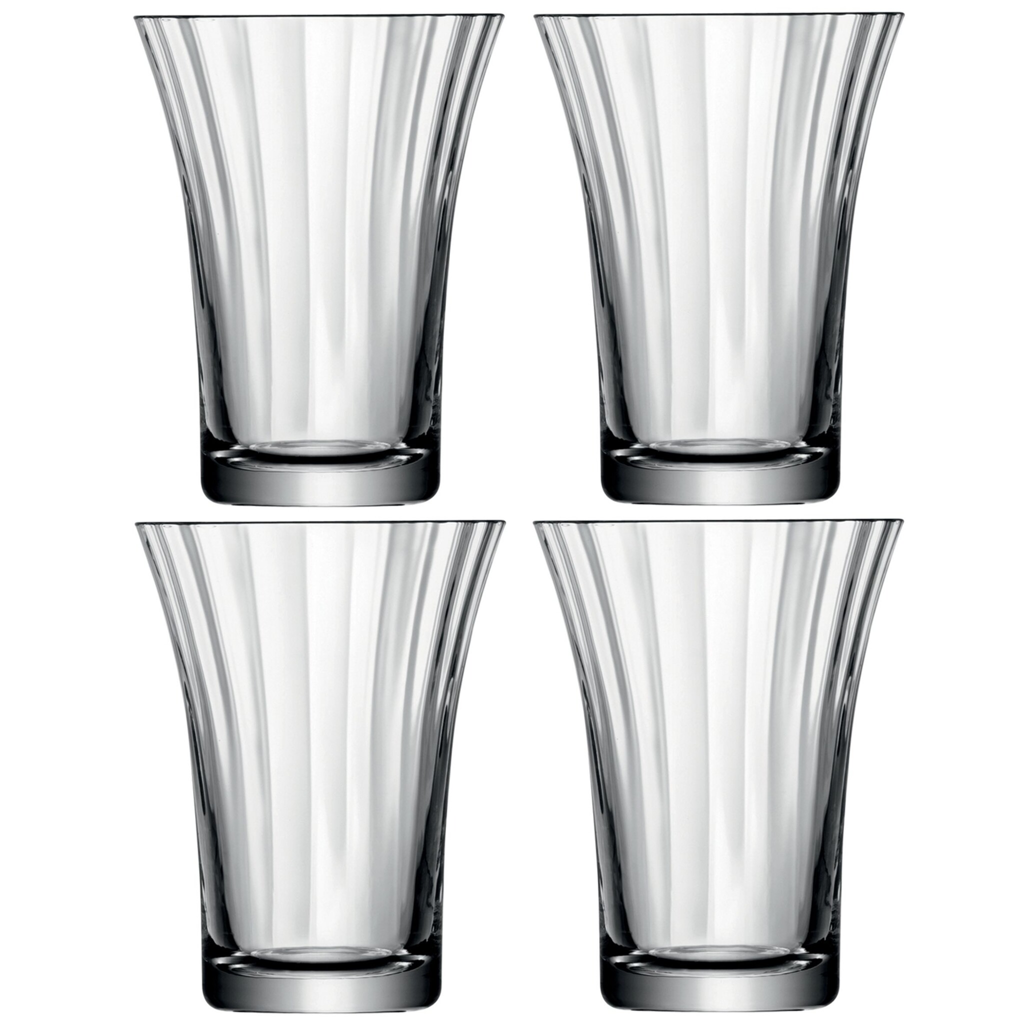 L.S.A. Aurelia Tumbler Glas 340 ml Set van 4 Stuks