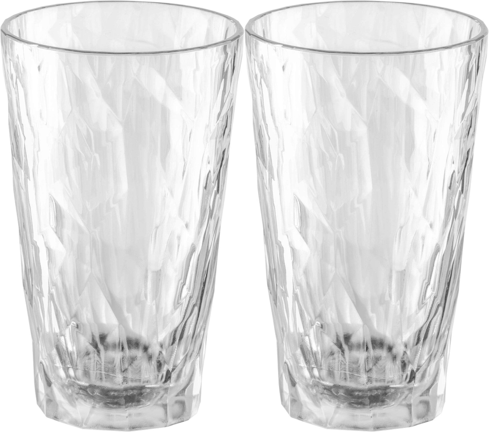 Koziol Superglas Club No. 06 Glas 300 ml Set van 2 Stuks