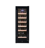 Temptech Prestige Weinkühlschrank mit 1 Zone für 19 Flaschen