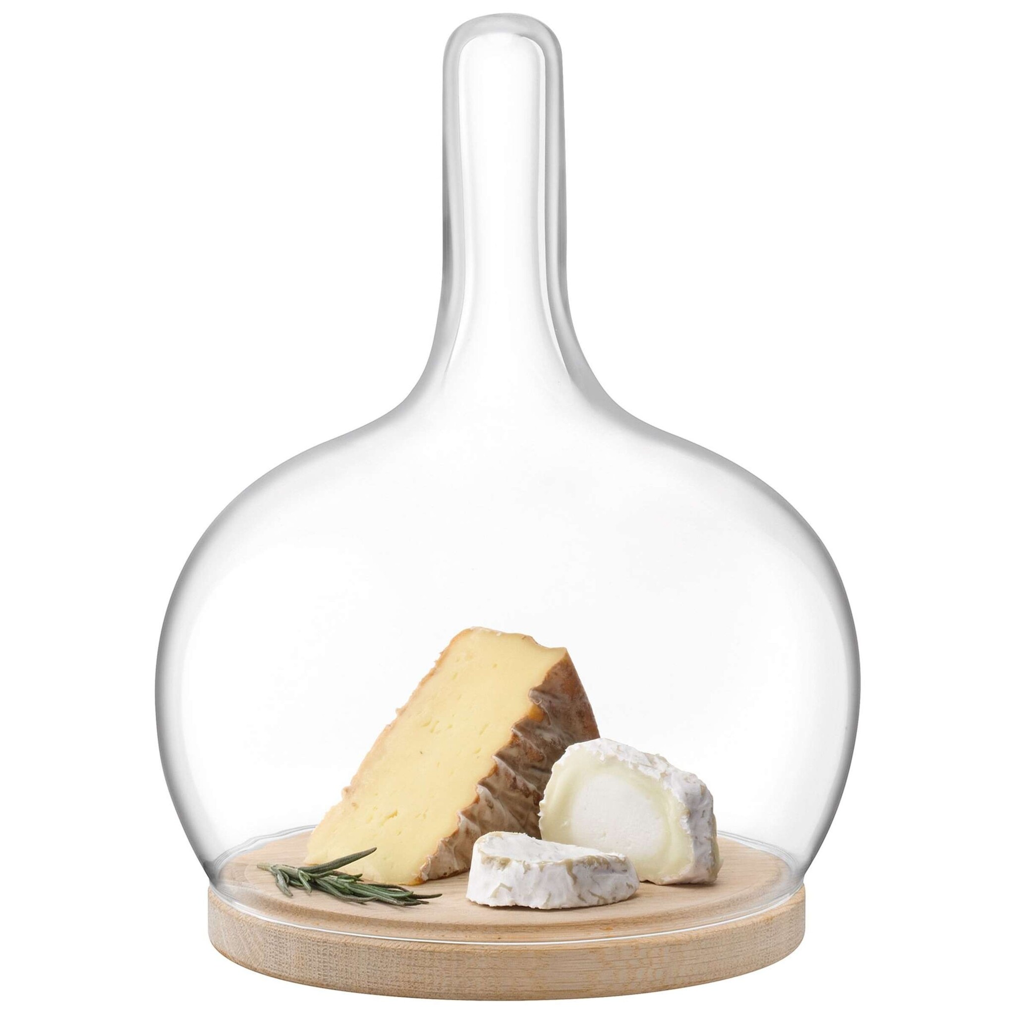 L.S.A. Cloche Serveerplateau met Stolp ø 19,5 cm