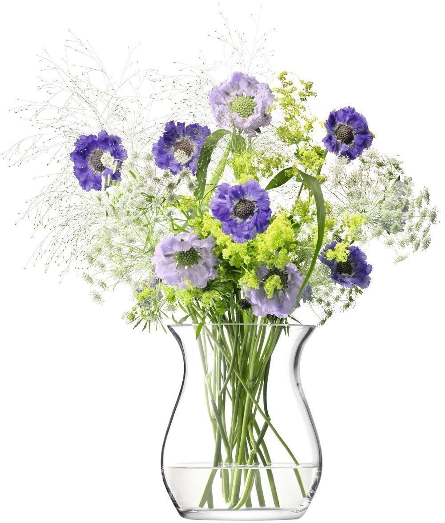 L.S.A. Flower Open Posy Vase 23cm