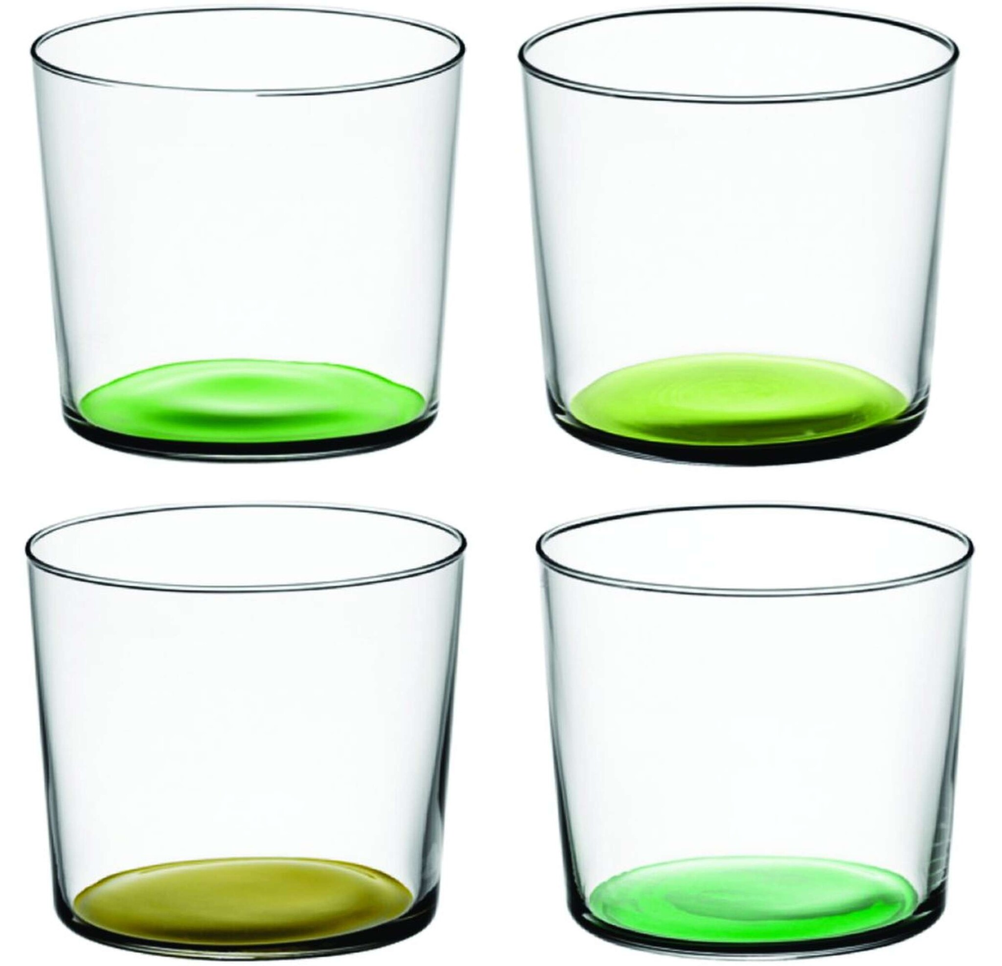 L.S.A. Coro Tumbler Glas 310 ml Set van 4 Stuks Assorti