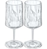 Koziol Superglas Club No. 04 Wijn Glas 300 ml Set van 2 Stuks