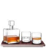L.S.A. Cask Whisky Connoisseur Set met Dienblad Set van 3 Stuks