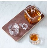 L.S.A. Cask Whisky Connoisseur Set met Dienblad Set van 3 Stuks
