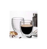 Kela Keuken Cesena Cappuccino Glas 2er Set 200 ml Gläser